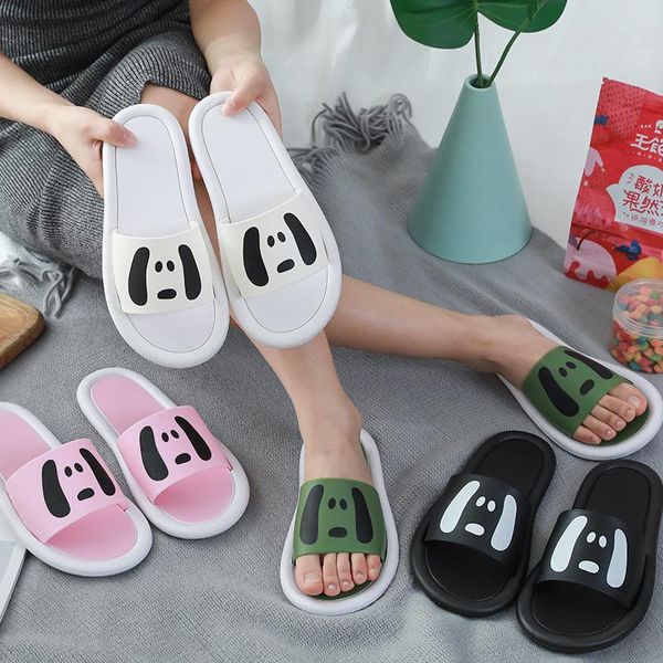 non-slip bathroom home shoes slippers women outer summer fashion cute korean couple beach sandals and, Black
non-slip bathroom home shoes slippers women outer summer fashion cute korean couple beach sandals and, Black