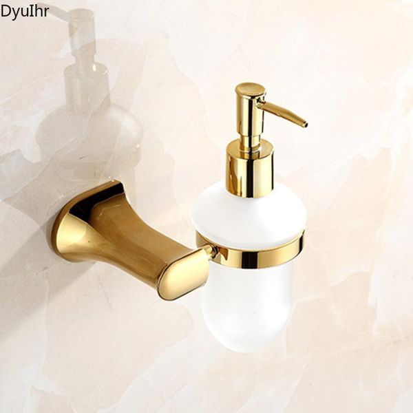 liquid soap dispenser dyuihr copper material gold simple wall-mounted round bottle bathroom accessories punch installation
liquid soap dispenser dyuihr copper material gold simple wall-mounted round bottle bathroom accessories punch installation
