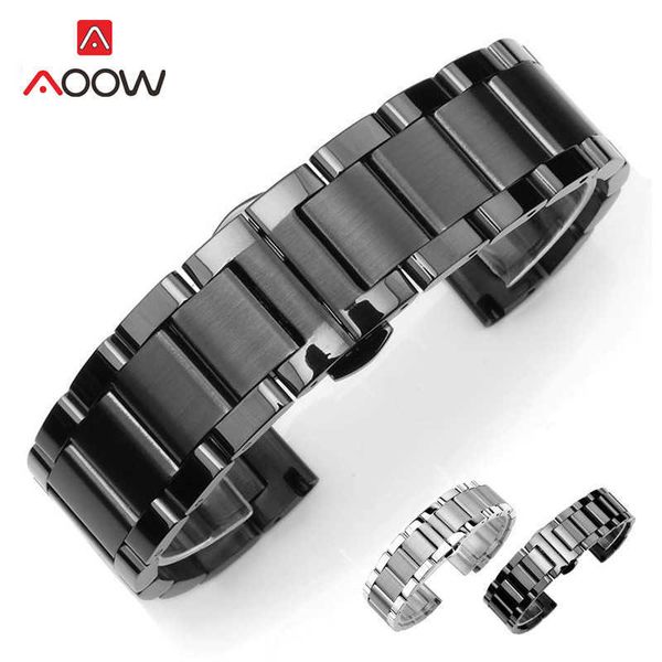 solid stainless steel watchband 18mm 20mm 22mm 24mm deployment butterfly buckle men metal replacement bracelet watch band strap h0915, Silver
solid stainless steel watchband 18mm 20mm 22mm 24mm deployment butterfly buckle men metal replacement bracelet watch band strap h0915, Silver