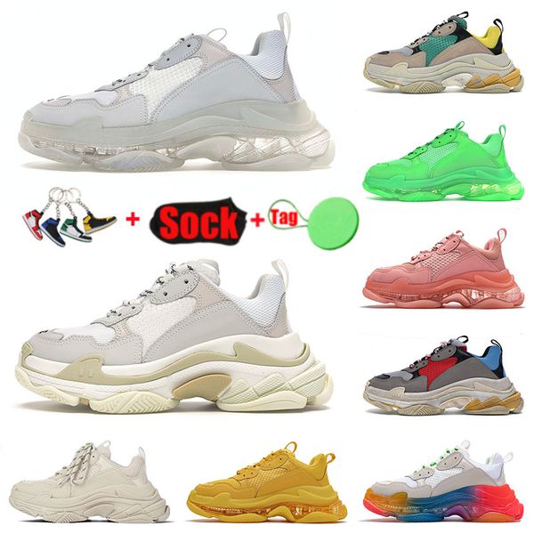 classic luxurys designers men trainers original triple s shoes beige white black pink green blue yellow paris 17 fw crystal bottom women fas
classic luxurys designers men trainers original triple s shoes beige white black pink green blue yellow paris 17 fw crystal bottom women fas