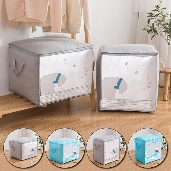 non-woven clothes organizer cartoon printing quilt container with handle foldable save space storage bag home box clothing & wardrobe
non-woven clothes organizer cartoon printing quilt container with handle foldable save space storage bag home box clothing & wardrobe
