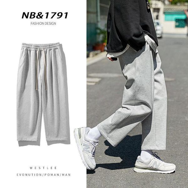 men's pants spring summer sports fashion joggers casual men streetwear korean loose hip-hop straight wide-leg mens, Black
men's pants spring summer sports fashion joggers casual men streetwear korean loose hip-hop straight wide-leg mens, Black