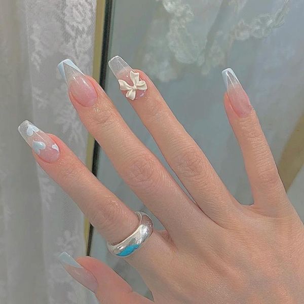 false nails 24pcs ballet french wear long paragraph fashion manicure patch save time wearable nail sana889, Red;gold
false nails 24pcs ballet french wear long paragraph fashion manicure patch save time wearable nail sana889, Red;gold
