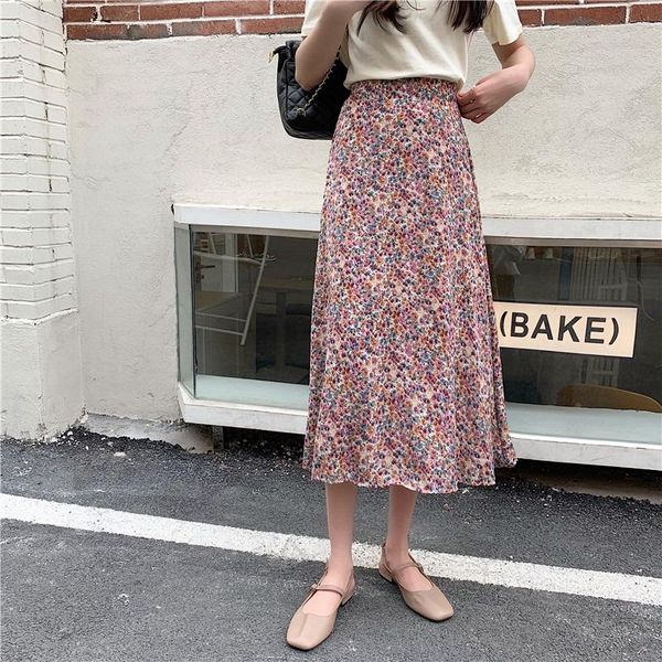 skirts spring and summer 2021 a-line skirt korean version of the french high-waisted thin all-match floral mid-length, Black
skirts spring and summer 2021 a-line skirt korean version of the french high-waisted thin all-match floral mid-length, Black