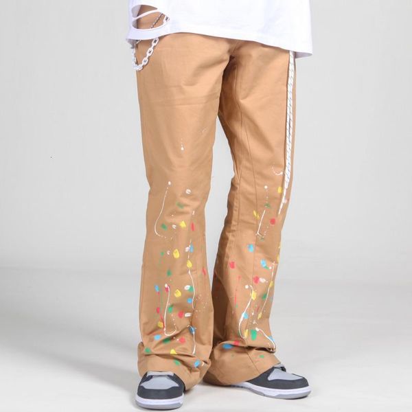 Men's Pants IEFB Wear Colors Splash Ink Flare Spring Trousers Ins Streetwear Hip Hop Casual Elastic Waist 9Y4148 WOG7, Black
Men's Pants IEFB Wear Colors Splash Ink Flare Spring Trousers Ins Streetwear Hip Hop Casual Elastic Waist 9Y4148 WOG7, Black