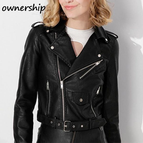 Women's Leather & Faux 2021 Women Black Jacket Coat Female Spring Autumn Zipper Biker With Belt Outwear Fashion Casual Snakeskin Clothes
Women's Leather & Faux 2021 Women Black Jacket Coat Female Spring Autumn Zipper Biker With Belt Outwear Fashion Casual Snakeskin Clothes