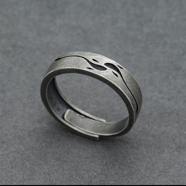cluster rings the original design "against each other" silver ring couple personality students retro trend fashion jewelry accesso, Golden;silver
cluster rings the original design "against each other" silver ring couple personality students retro trend fashion jewelry accesso, Golden;silver