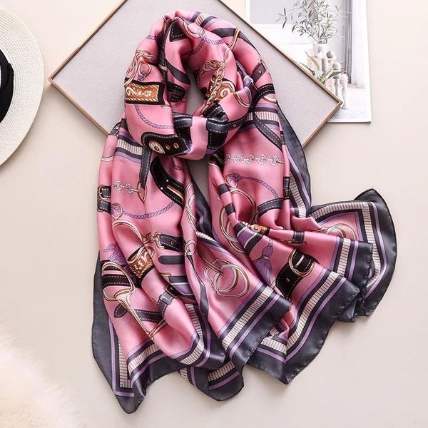 scarves classic spring summer silk scarf women office large shawls fashion lady hair neck beach hijabs foulard muffler wrap, Blue;gray
scarves classic spring summer silk scarf women office large shawls fashion lady hair neck beach hijabs foulard muffler wrap, Blue;gray