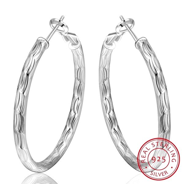 genuine real pure solid 925 sterling silver hoop for women fine jewelry large round female earrings gift, Golden
genuine real pure solid 925 sterling silver hoop for women fine jewelry large round female earrings gift, Golden