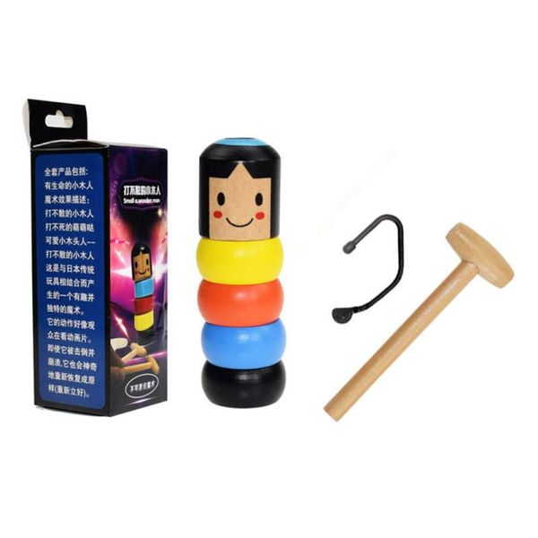 3Pieces/LotThe Wooden Magic Toy That Cannot Be Hit By 1pcs Can Be Reshaped After Being Knocked Down A Small Doll That No One Can Defeat
3Pieces/LotThe Wooden Magic Toy That Cannot Be Hit By 1pcs Can Be Reshaped After Being Knocked Down A Small Doll That No One Can Defeat