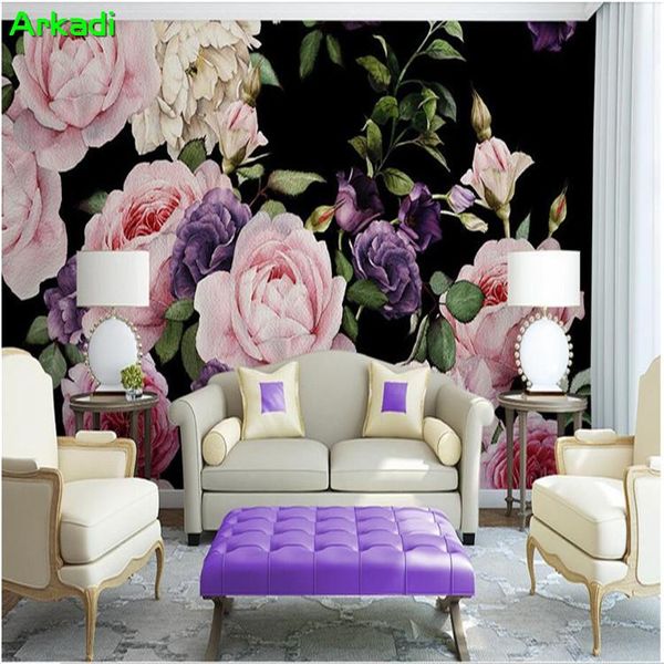 wallpapers custom po 3d european simple mural hand painted watercolor roses living room bedroom tv background wallpaper any size
wallpapers custom po 3d european simple mural hand painted watercolor roses living room bedroom tv background wallpaper any size