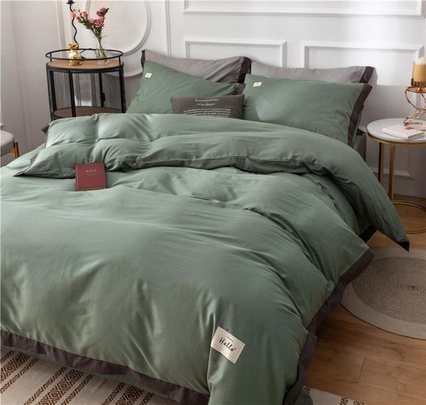 bedding sets 4pcs japanese simple pure cotton pillowcase 40 count solid king size fitted bed sheet single double coverlet
bedding sets 4pcs japanese simple pure cotton pillowcase 40 count solid king size fitted bed sheet single double coverlet
