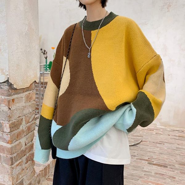 men's sweaters 2021 winter round neck cashmere turtleneck long sleeve wool sweater loose fashion pullovers splicing 3-color coats -2xl, White;black
men's sweaters 2021 winter round neck cashmere turtleneck long sleeve wool sweater loose fashion pullovers splicing 3-color coats -2xl, White;black