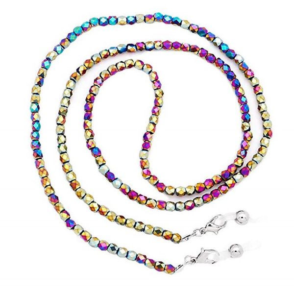pendant necklaces fashion beaded crystal eyeglass chain glass seed bead strap sunglasses holder necklace eyewear retainer lanyard, Silver
pendant necklaces fashion beaded crystal eyeglass chain glass seed bead strap sunglasses holder necklace eyewear retainer lanyard, Silver