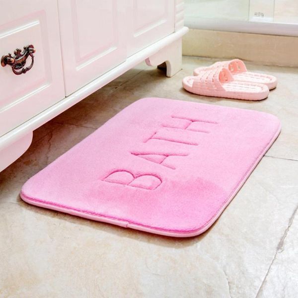 bath mats absorbent rug memory sponge non-slip rectangle carpet embroidery bedside bathroom household accessories
bath mats absorbent rug memory sponge non-slip rectangle carpet embroidery bedside bathroom household accessories