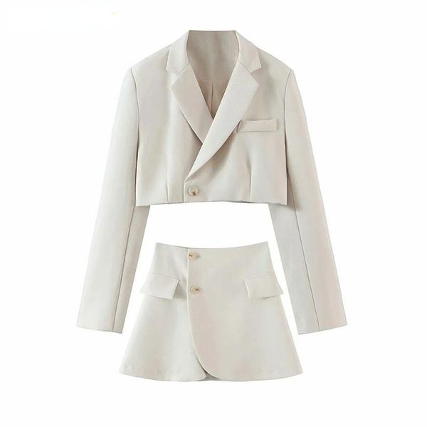 two piece dress vestido feminino esporte duas peças roupa conforto europeu 2 long sleeve suits skirts women blazer office business, White
two piece dress vestido feminino esporte duas peças roupa conforto europeu 2 long sleeve suits skirts women blazer office business, White