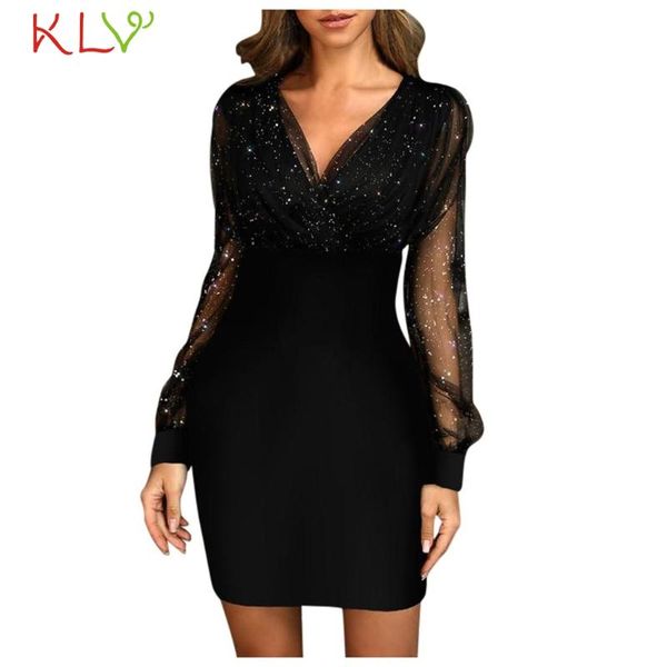 dress women shiny mesh long sleeve bodycon elegant evening party club dresses mini short casual clothes vestidos 19dc, Black;gray
dress women shiny mesh long sleeve bodycon elegant evening party club dresses mini short casual clothes vestidos 19dc, Black;gray