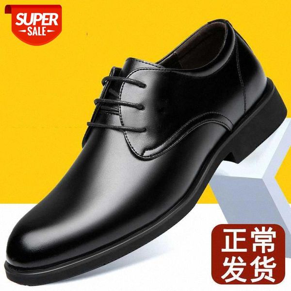 spring men's business leather shoes, formal cowhide casual lace-up single increased shoes #nq5h, Black
spring men's business leather shoes, formal cowhide casual lace-up single increased shoes #nq5h, Black
