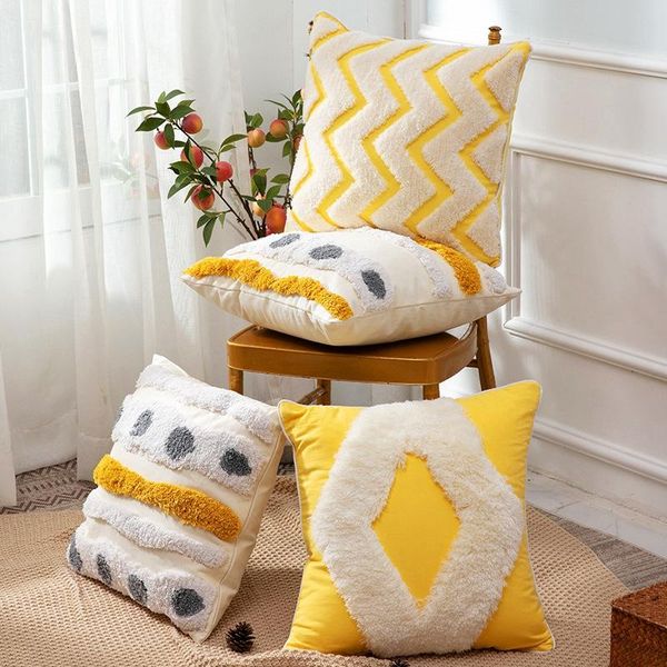 cushion/decorative pillow morocco hand-woven cover sofa bed cotton embroidery cushion tufted yellow gray circle striped decorative pillowcas
cushion/decorative pillow morocco hand-woven cover sofa bed cotton embroidery cushion tufted yellow gray circle striped decorative pillowcas