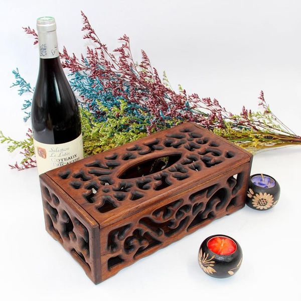 thai retro wood classical wooden tissue box paper napkin tray home living room decor gifts boxes & napkins
thai retro wood classical wooden tissue box paper napkin tray home living room decor gifts boxes & napkins