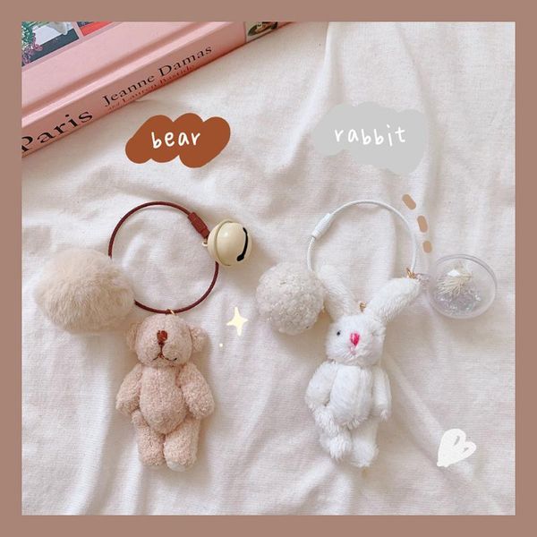 keychains plush toy keychain girly cute pendant doll key chain bear with bells bag phone chaveiro, Silver
keychains plush toy keychain girly cute pendant doll key chain bear with bells bag phone chaveiro, Silver
