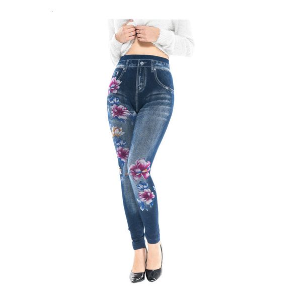 legging slender women oversized casual faux denim jeans 3 colors flower printing leggings strechy potlead broek, Black
legging slender women oversized casual faux denim jeans 3 colors flower printing leggings strechy potlead broek, Black