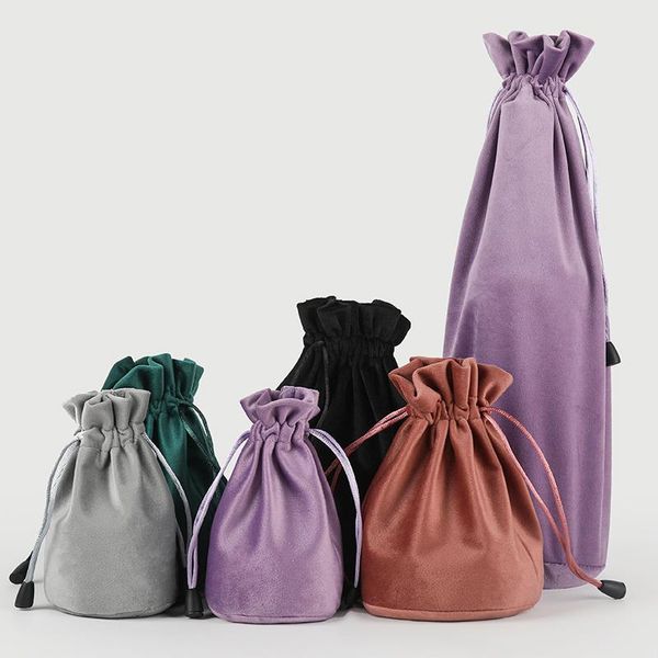 jewelry flannel drawstring bags round bottom wedding party christmas gift pouch package display 6x12/9x14/13x18/10x34cm wrap
jewelry flannel drawstring bags round bottom wedding party christmas gift pouch package display 6x12/9x14/13x18/10x34cm wrap