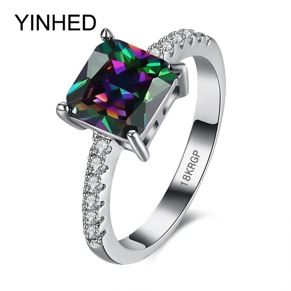 wedding rings yinhed princess cut 2 carat colorful cubic zirconia cz stone for women 18krgp fashion jewelry ring wholesale zr245, Slivery;golden
wedding rings yinhed princess cut 2 carat colorful cubic zirconia cz stone for women 18krgp fashion jewelry ring wholesale zr245, Slivery;golden