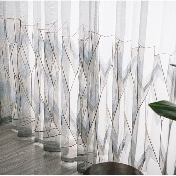 curtain & drapes white gray geometric triangle embroidery tulle curtains for living room bedroom voile window screen decor kitchen balcony s
curtain & drapes white gray geometric triangle embroidery tulle curtains for living room bedroom voile window screen decor kitchen balcony s