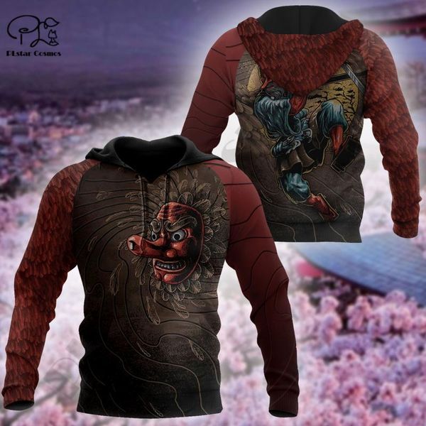 men's hoodies & sweatshirts plstar cosmos 3dprint est samurai art tattoo oni mak harajuku streetwear unique casual hoodies/sweatshirt, Black
men's hoodies & sweatshirts plstar cosmos 3dprint est samurai art tattoo oni mak harajuku streetwear unique casual hoodies/sweatshirt, Black