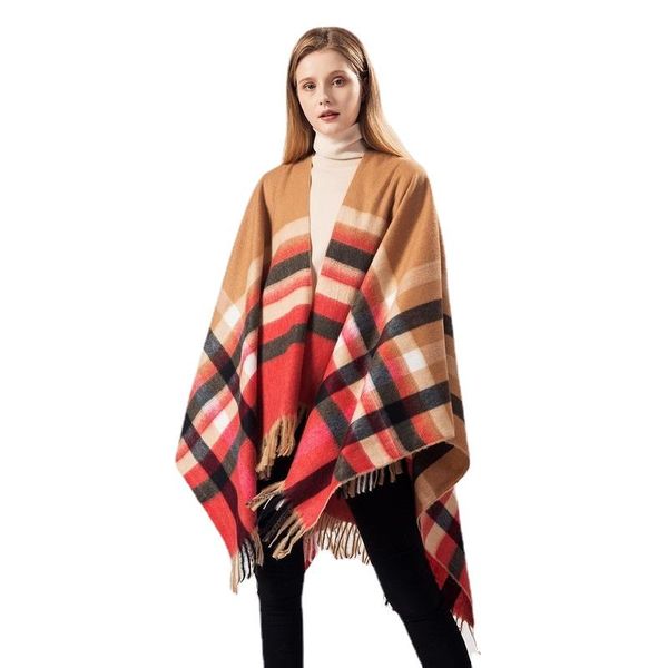 scarves luxury cloak scarf cashmere knitted tassels autumn winter pashmina shawls wraps bufanda invierno chalechal xaropecapa, Blue;gray
scarves luxury cloak scarf cashmere knitted tassels autumn winter pashmina shawls wraps bufanda invierno chalechal xaropecapa, Blue;gray