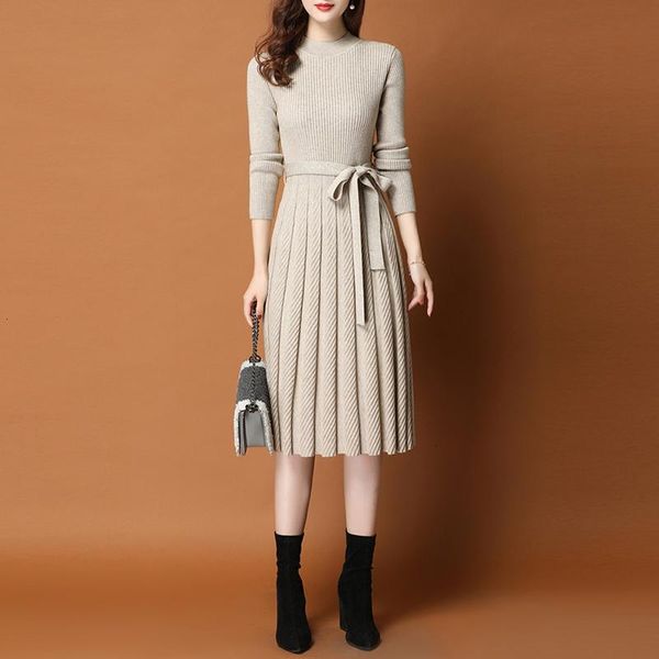 casual dresses leiouna plus size long sleeve faux cashmere knitted office lady sweater winter warm bodycon women autumn dress, Black;gray
casual dresses leiouna plus size long sleeve faux cashmere knitted office lady sweater winter warm bodycon women autumn dress, Black;gray