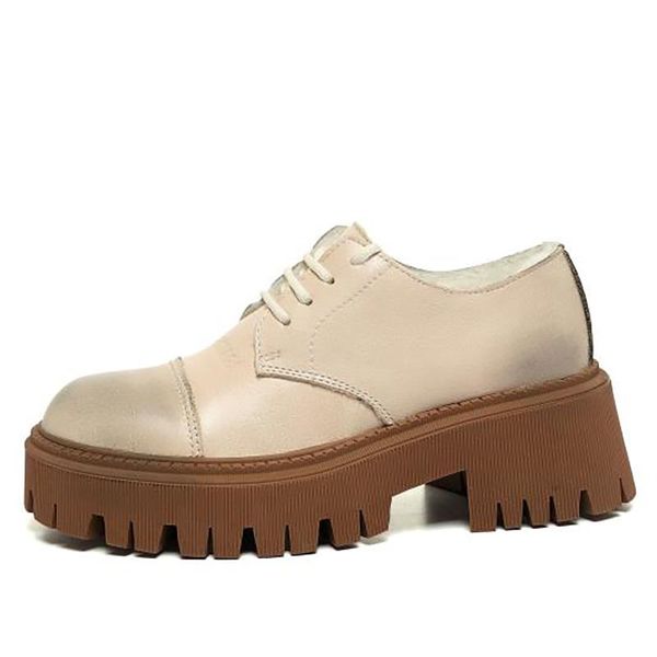 dress shoes wool lining platform casual low-real leather round toe women winter stylish runway, Black
dress shoes wool lining platform casual low-real leather round toe women winter stylish runway, Black