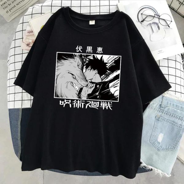 men's t-shirts jujutsu kaisen t shirt hip hop anime loose short sleeves summer man women cloth, White;black
men's t-shirts jujutsu kaisen t shirt hip hop anime loose short sleeves summer man women cloth, White;black