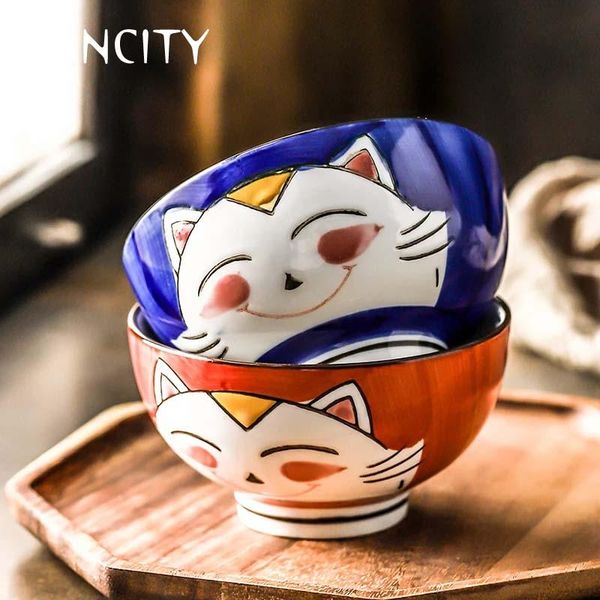 2-piece cartoon cat bowl ceramic rice cute kitten design salad maneki neko gift household dinnerware 4.5 inch bowls
2-piece cartoon cat bowl ceramic rice cute kitten design salad maneki neko gift household dinnerware 4.5 inch bowls