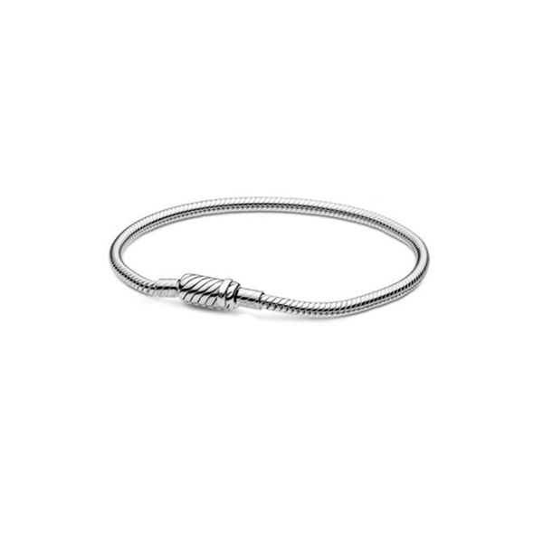 new 2021 100% 925 sterling bracelet silver sliding magnetic clasp snake chain fit diy original fshion jewelry gift, Golden;silver 
new 2021 100% 925 sterling bracelet silver sliding magnetic clasp snake chain fit diy original fshion jewelry gift, Golden;silver