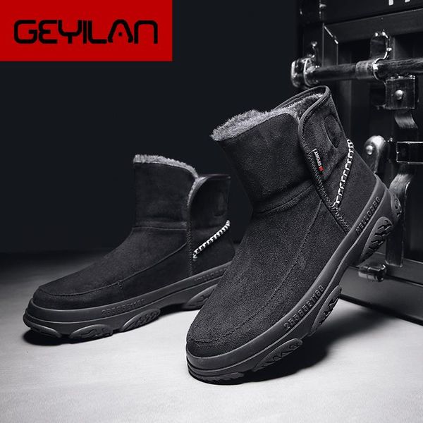 boots winter men warm ankle male bot casual shoes footwear slip on plus velvet bota masculina tenis masculino, Black
boots winter men warm ankle male bot casual shoes footwear slip on plus velvet bota masculina tenis masculino, Black