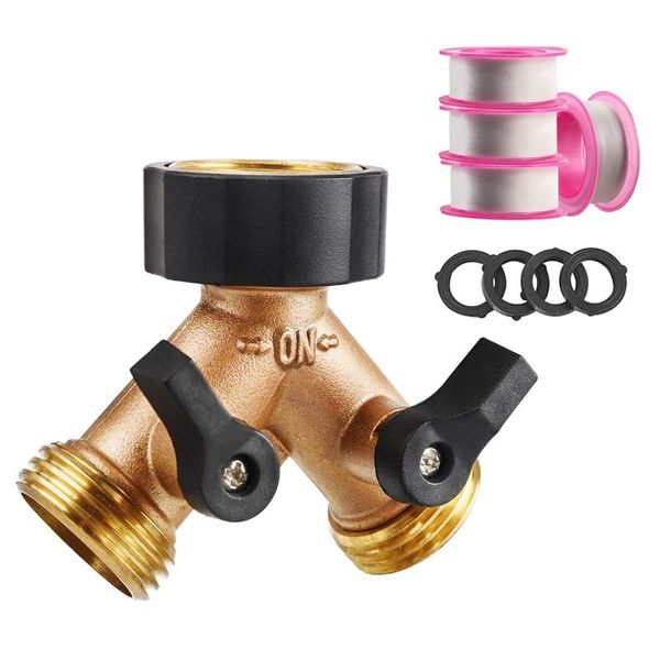 watering equipments garden tap y hose splitter gasket brass one in two out water pipe connector connectors
watering equipments garden tap y hose splitter gasket brass one in two out water pipe connector connectors
