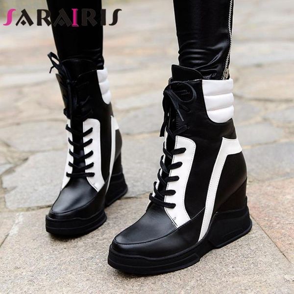 boots sarairis chic winter shoes women height increase high heels leisure cosy platform large size 43 wearable ankle booties, Black
boots sarairis chic winter shoes women height increase high heels leisure cosy platform large size 43 wearable ankle booties, Black