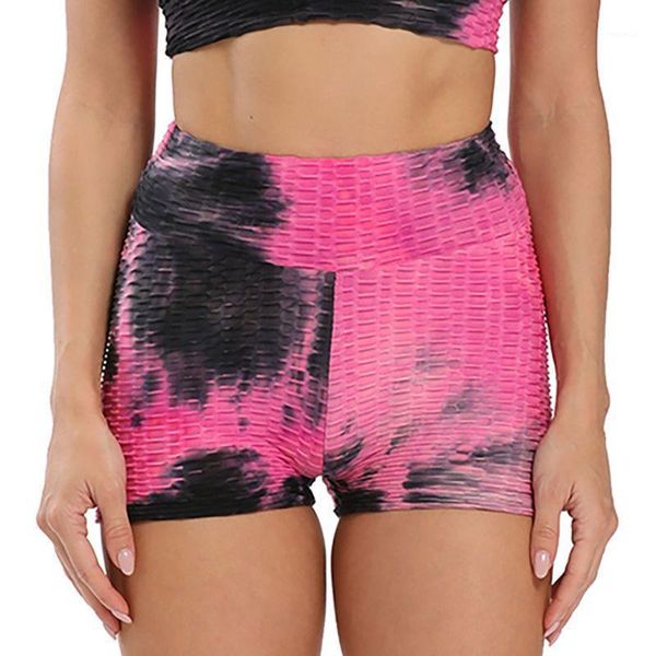women high waist workout yoga shorts neon tie-dye scrunch bulifting tights 6xda women's, White;black
women high waist workout yoga shorts neon tie-dye scrunch bulifting tights 6xda women's, White;black