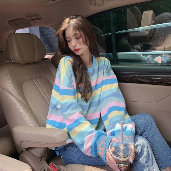 women's hoodies & sweatshirts for women clothing korean style ulzzang harajuku rainbow striped oversize pullover female long sleeve, Black
women's hoodies & sweatshirts for women clothing korean style ulzzang harajuku rainbow striped oversize pullover female long sleeve, Black