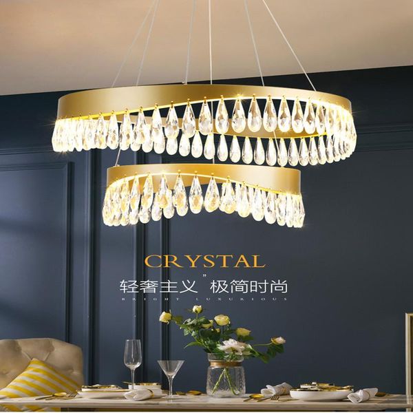 pendant lamps led postmodern crystal stainless steel golden designer chandelier lighting lustre suspension luminaire lampen for dinning room
pendant lamps led postmodern crystal stainless steel golden designer chandelier lighting lustre suspension luminaire lampen for dinning room