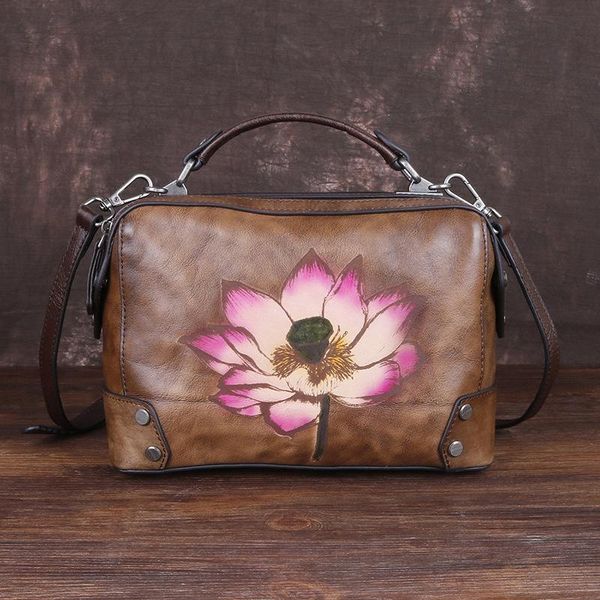 evening bags famous family style leather women's handbag hand painted, head bag single shoulder diagonal span
evening bags famous family style leather women's handbag hand painted, head bag single shoulder diagonal span