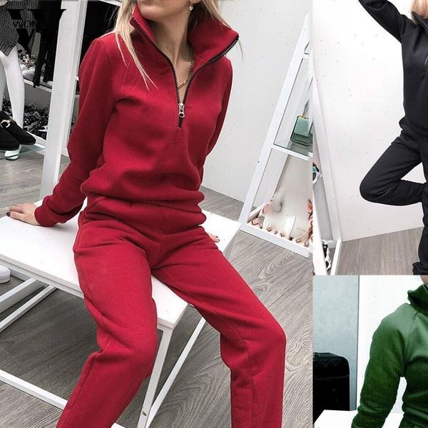 tracksuit winter sweatsuit sport set women tracksuits long sleeve sweatshirt pants 2 pieces solid outfit casual wear 828, Gray
tracksuit winter sweatsuit sport set women tracksuits long sleeve sweatshirt pants 2 pieces solid outfit casual wear 828, Gray