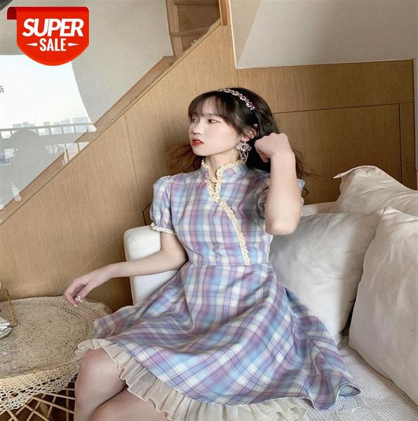 sweet tea girl skirt design sense college style improved cheongsam plaid dress #tx0v, Black;gray
sweet tea girl skirt design sense college style improved cheongsam plaid dress #tx0v, Black;gray