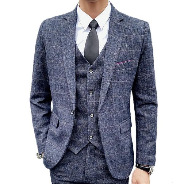 suit 3 piece jacket vest pants set men's spring autumn british style slim fit business large size blazer trousers suits & blaze, White;black
suit 3 piece jacket vest pants set men's spring autumn british style slim fit business large size blazer trousers suits & blaze, White;black