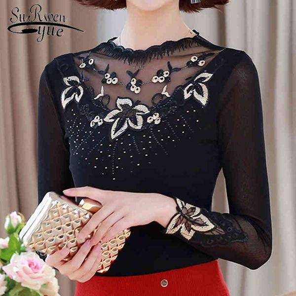 blusas mujer de moda womens and blouses plus size long sleeve lace mesh grote maten dames kleding ladies 7207 50 210417, White
blusas mujer de moda womens and blouses plus size long sleeve lace mesh grote maten dames kleding ladies 7207 50 210417, White