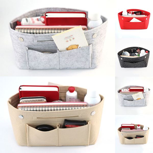 women fashion storage felt travel cosmetic multiple pockets handbag practical classic bag insert liner purse organiser pouch
women fashion storage felt travel cosmetic multiple pockets handbag practical classic bag insert liner purse organiser pouch