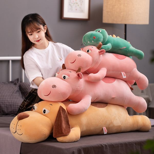 lying animal toy brown dog pink cattle green dinosaur cute cartoon stuffed dolls 50-90cm ultra soft children gift
lying animal toy brown dog pink cattle green dinosaur cute cartoon stuffed dolls 50-90cm ultra soft children gift