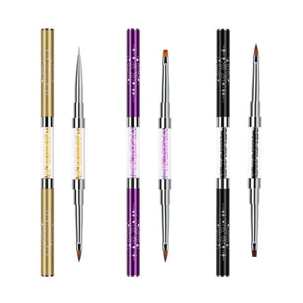 nail brushes 2 in 1 acrylic brush for 3d nails art design diy manicure pedicure tips dual head professional tools, Yellow
nail brushes 2 in 1 acrylic brush for 3d nails art design diy manicure pedicure tips dual head professional tools, Yellow